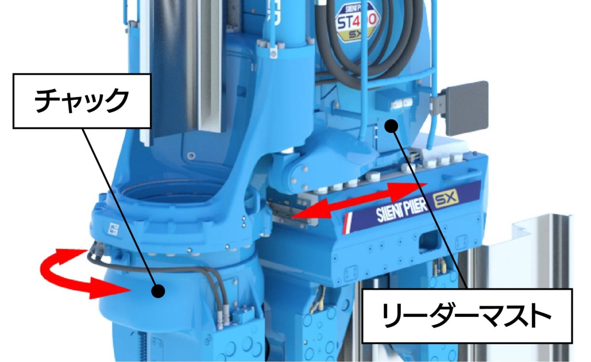 建て込み位置アシスト機能のイメージ