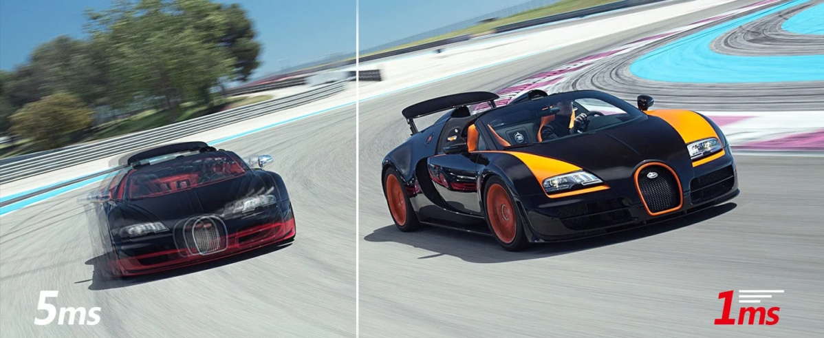 応答速度の比較