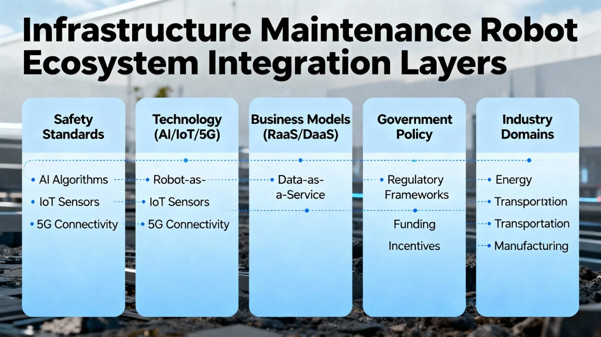 Infrastructure Maintenance Robot Ecosystem Integration Layers