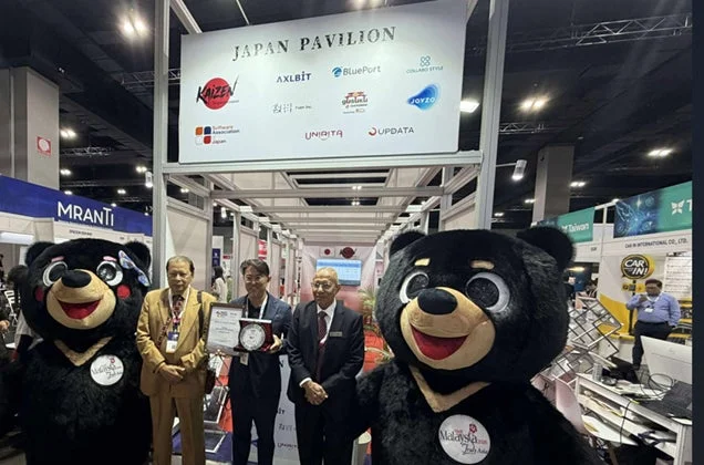 JAPAN PAVILIONでの表彰