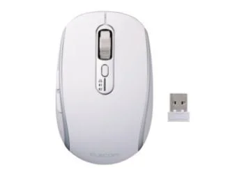 ホワイトのマウスとレシーバー
