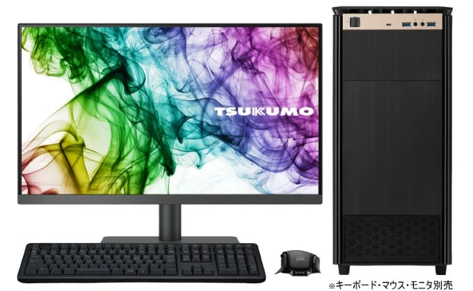 TSUKUMO プロフェッショナルGPUモデル QA5J-H257/B