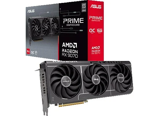 ASUS PRIME Radeon RX 9070 グラフィックカード