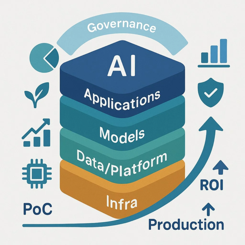 AIシステムの構築と運用における階層構造
