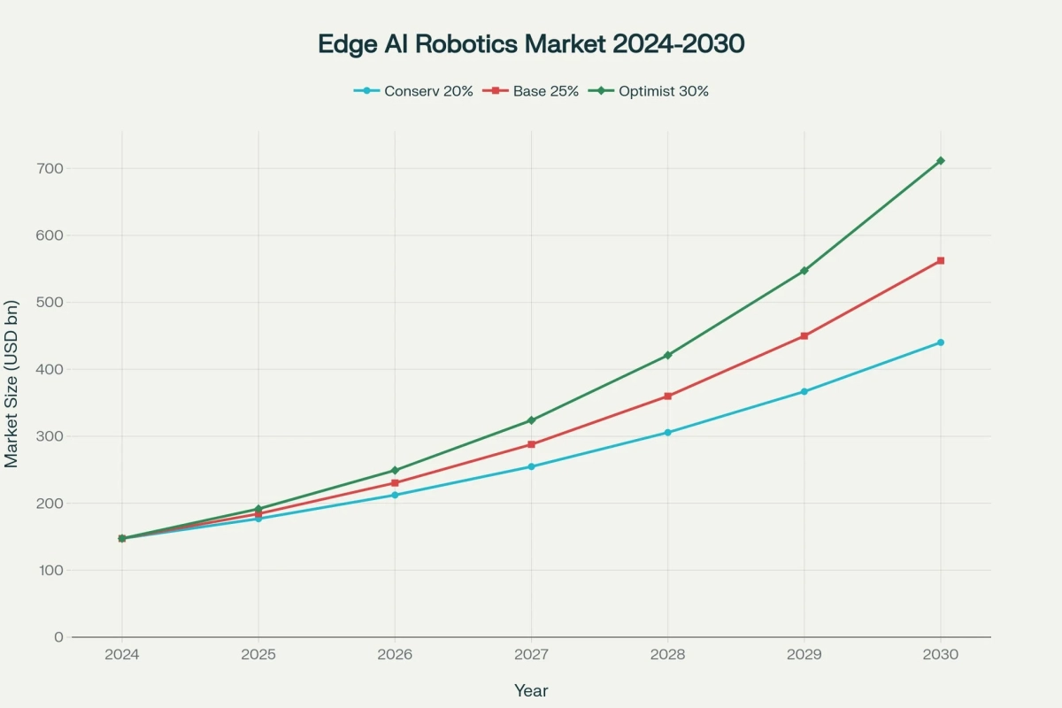 Edge AI Robotics Market Size Forecast