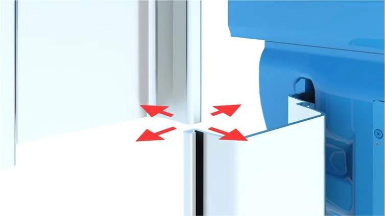 継手嵌合アシスト機能のイメージ