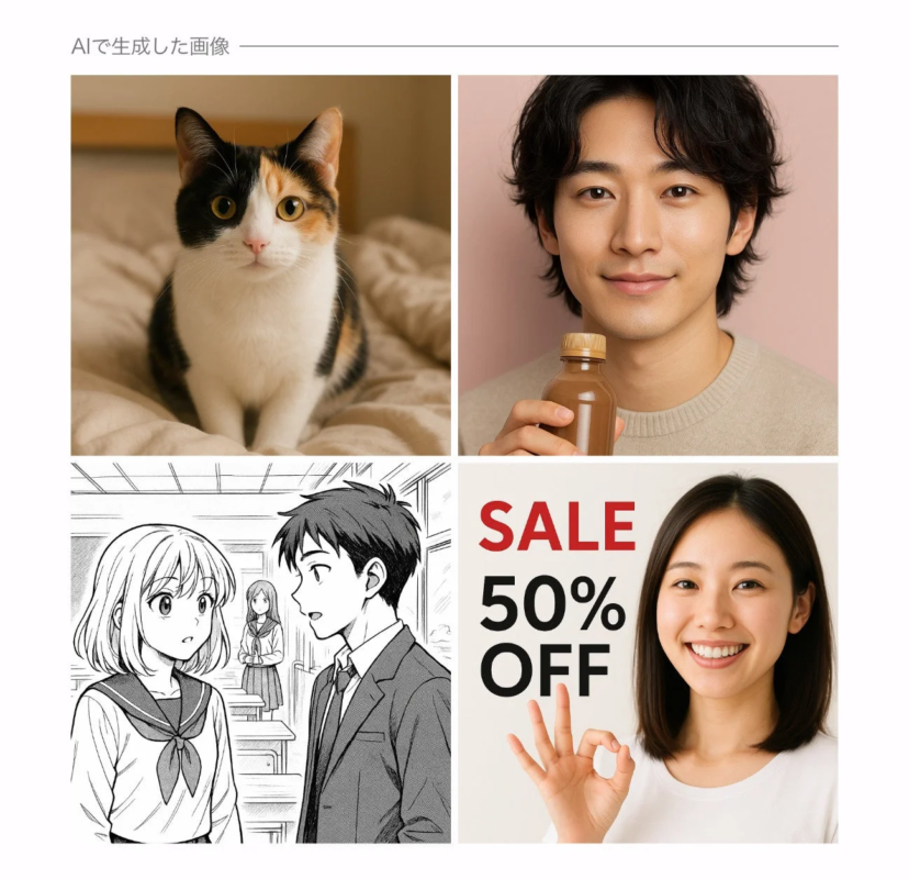 GPT image-1 miniの活用イメージ