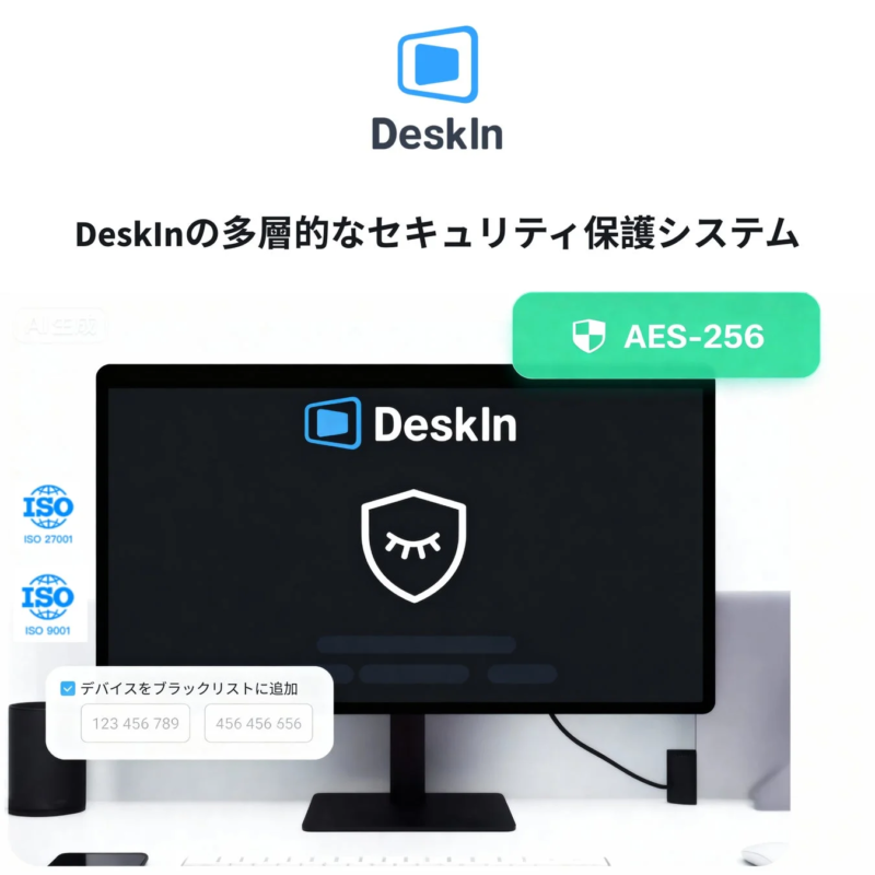 DeskInのセキュリティ