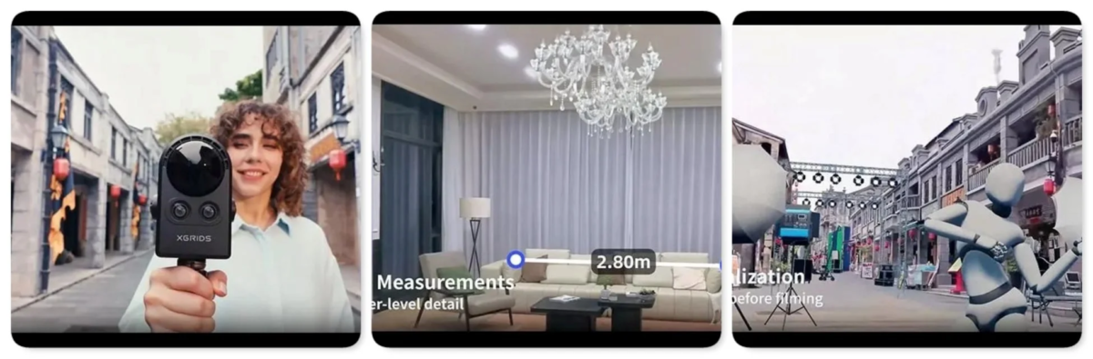 XGRIDSデバイスによる3DスキャンとAR技術の活用例