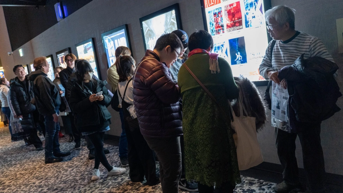 映画館のロビーの様子