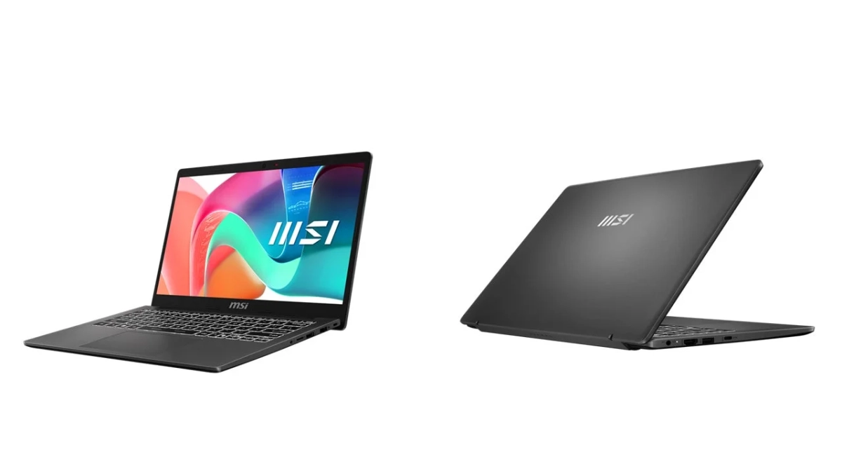 Modern 13 F1Mの背面と側面