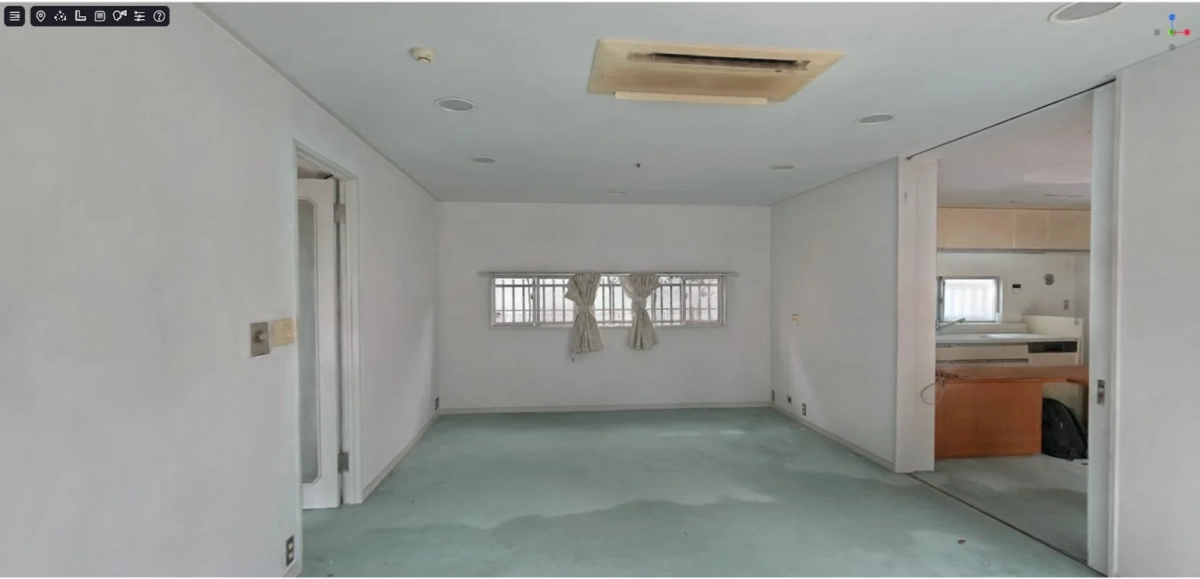 リノベーション前の空室