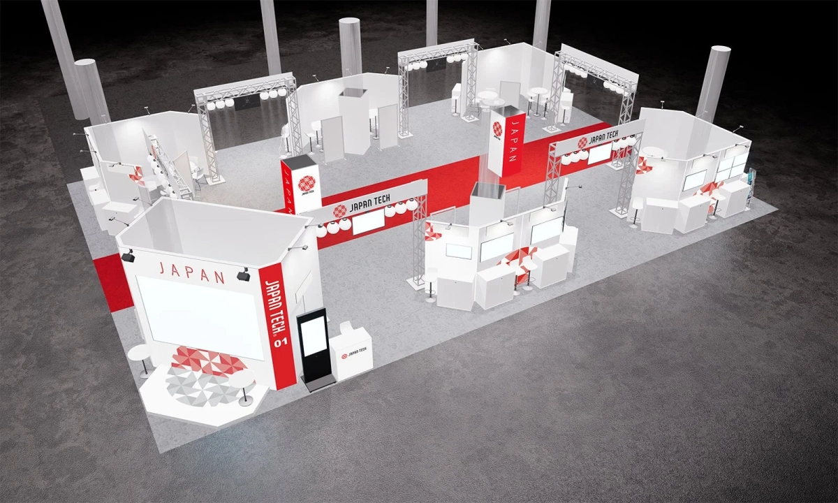 JAPAN TECHのブースレイアウト