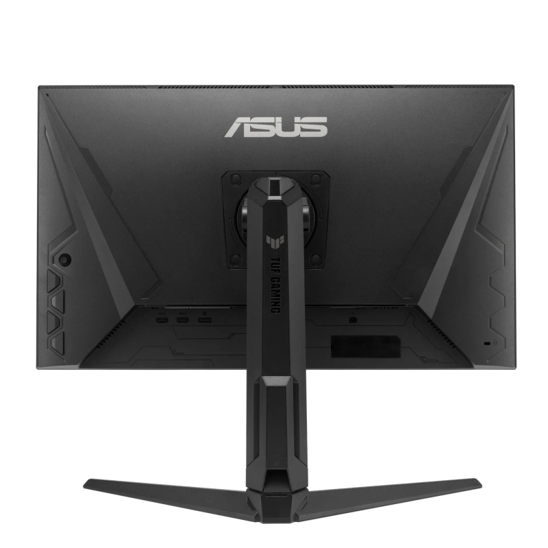 ASUS TUF GAMINGブランドのゲーミングモニターの背面