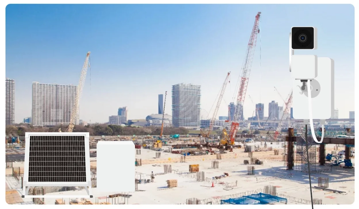 建設現場でのソラカメ活用イメージ