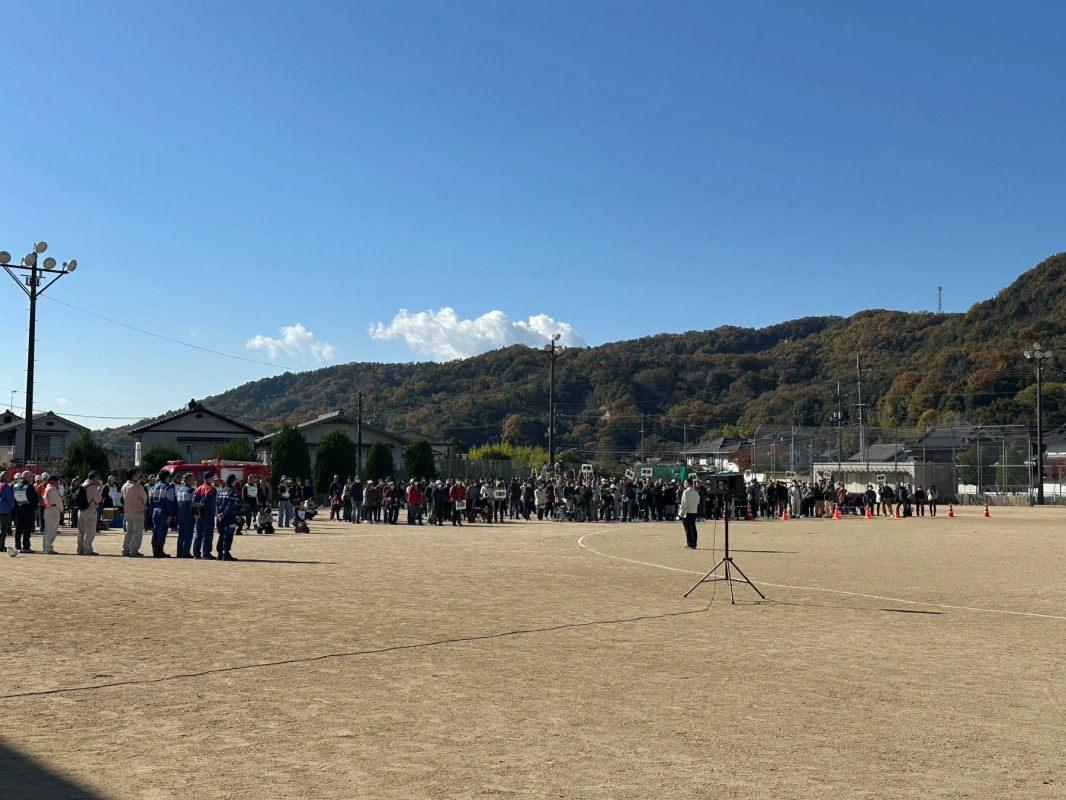 避難訓練の様子