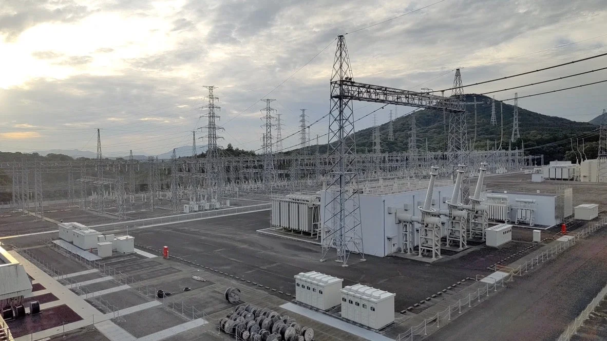 変電所の全景
