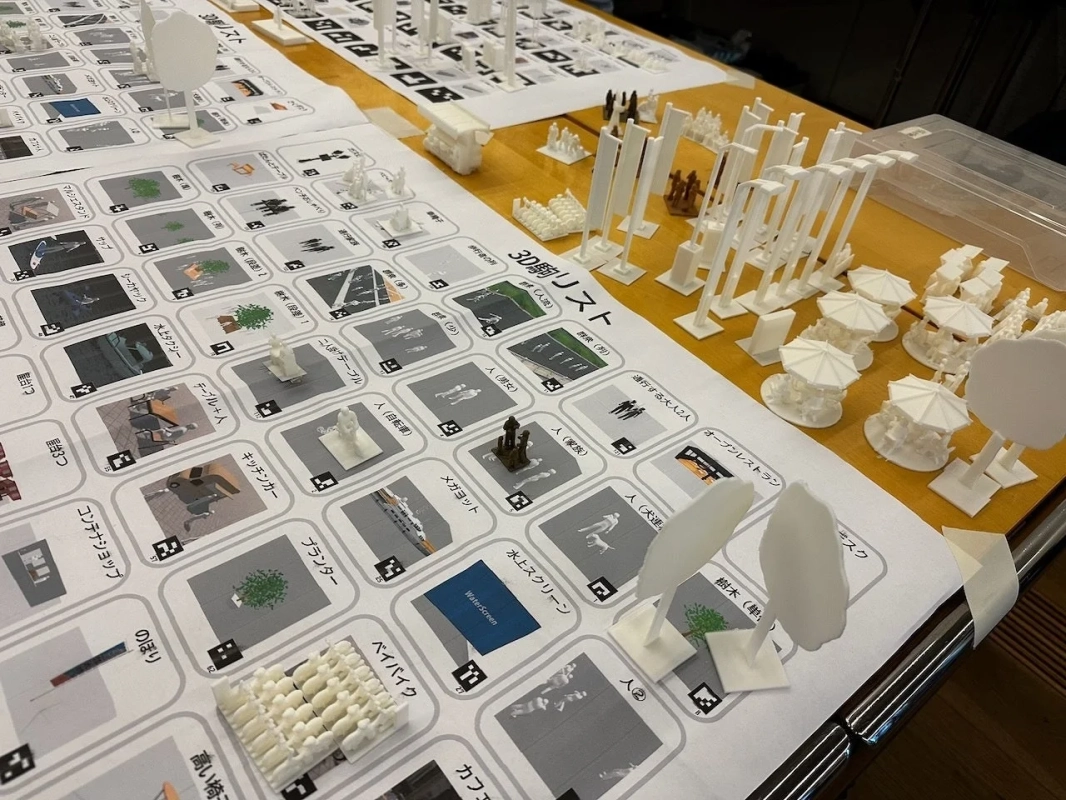 3Dモデルのリストとミニチュア模型