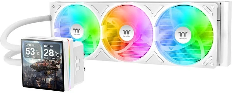 TH360 V3 Ultra ARGB SyncシリーズのLCDパネル