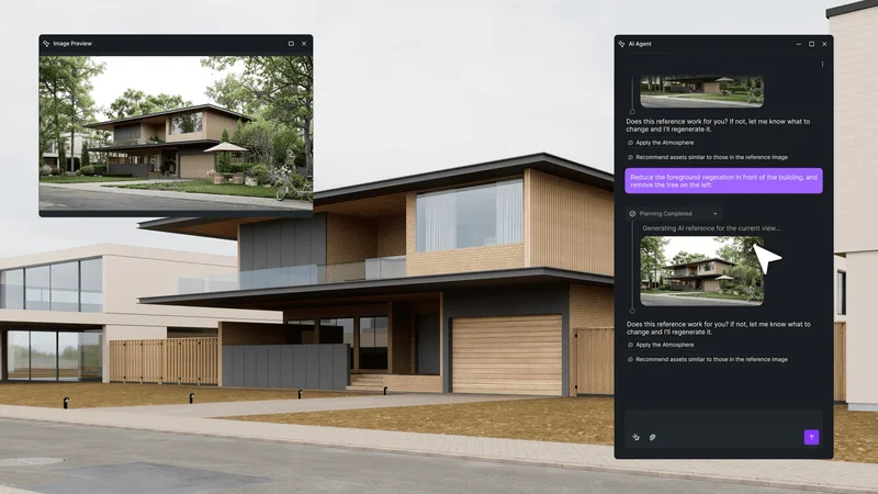 AI Agent, 現代建築
