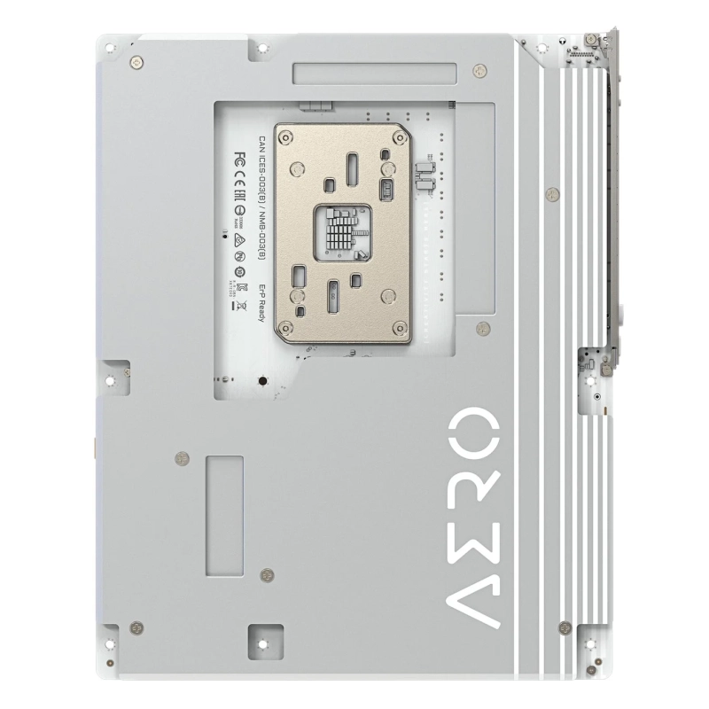 PCコンポーネントの背面バックプレート