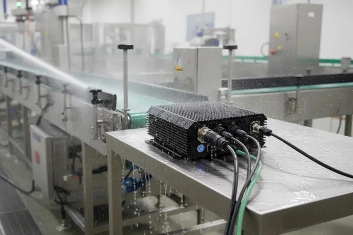 工場での産業用PC