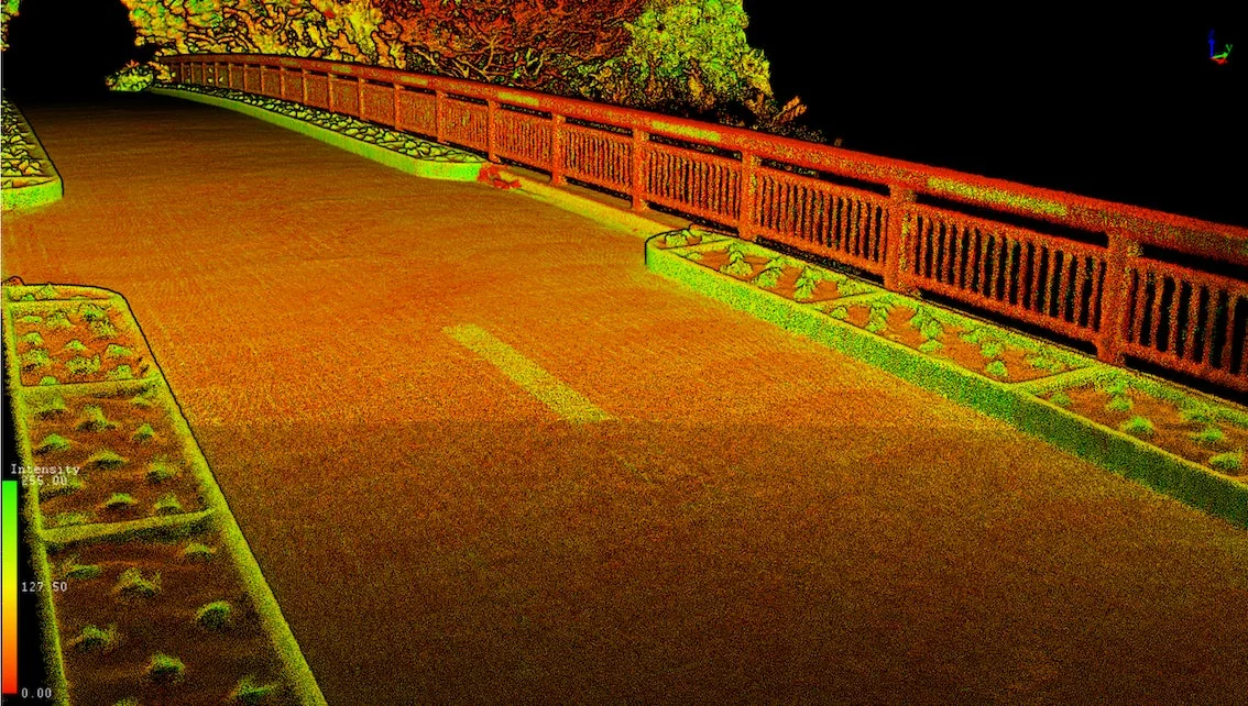 道の点群データ