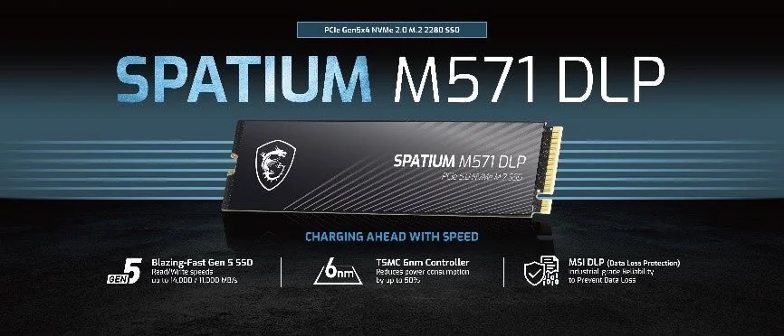 MSI SPATIUM M571 DLP SSD