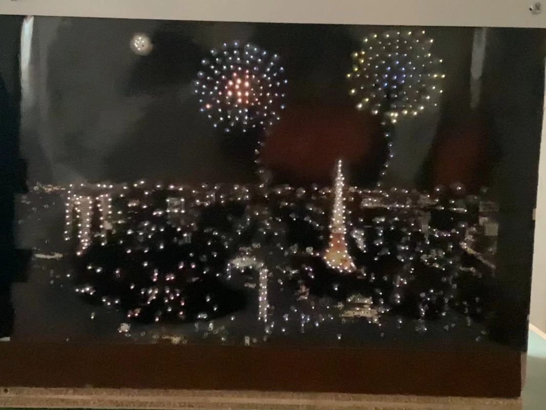 光ファイバーアートのイメージ