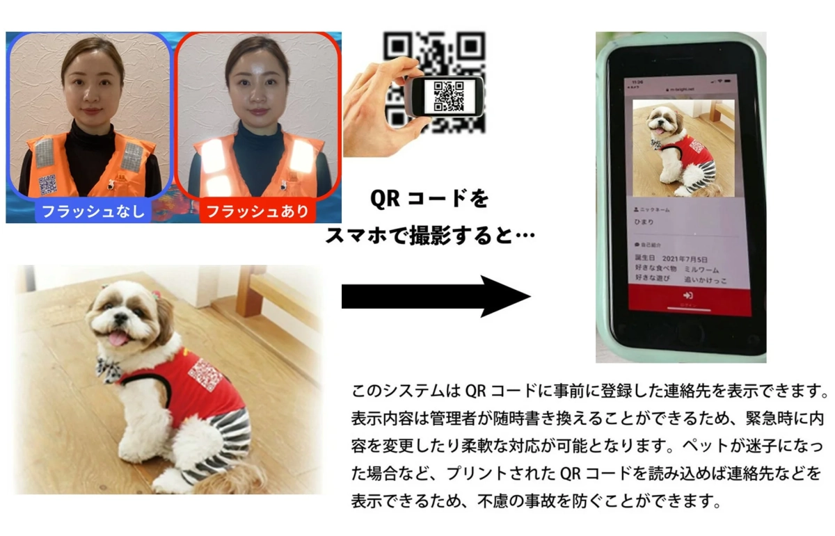 QRコードを活用した迷子ペット対策システム