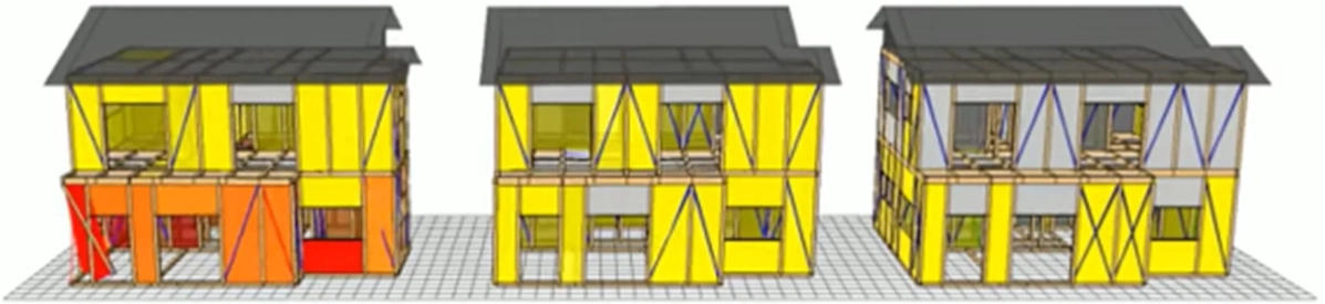 住宅モデルのシミュレーション
