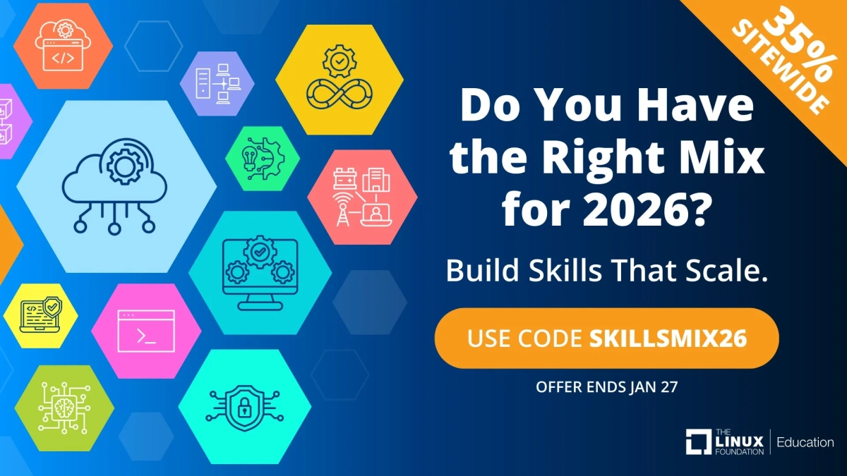 Linux Foundation Educationの1月キャンペーン