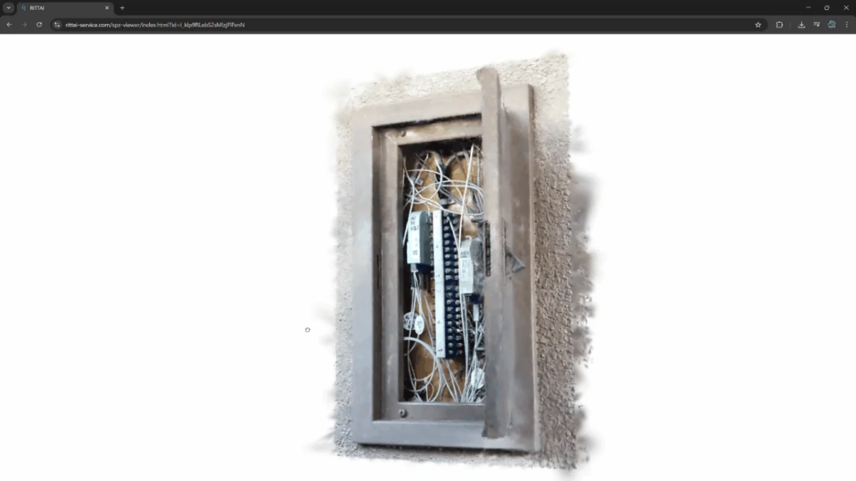 電気ボックスと配線