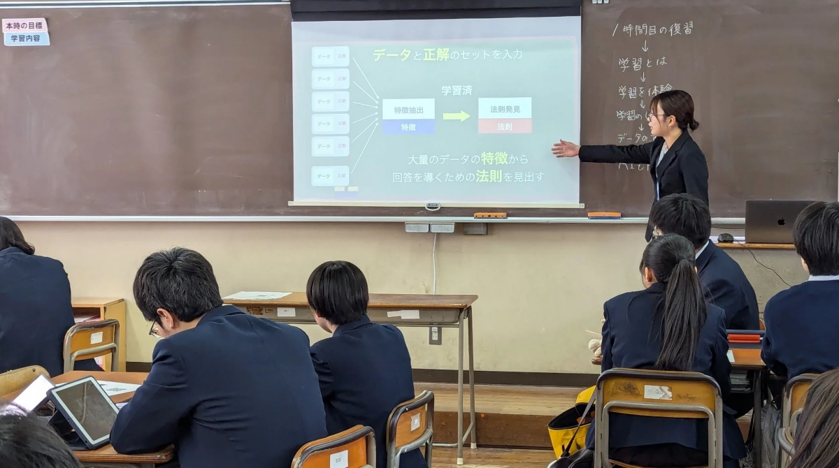 前回のトライアル授業風景