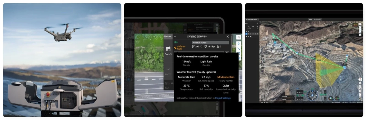 DJI Dock 3運用画面
