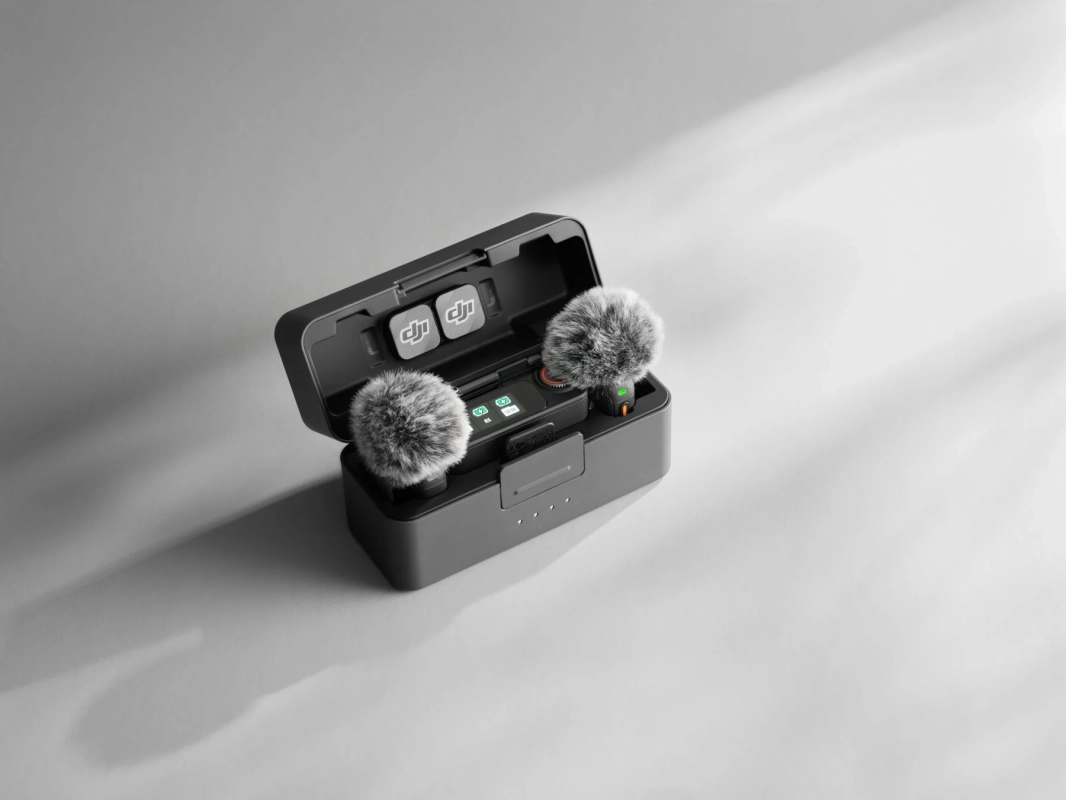 DJI製ワイヤレスマイク充電ケース