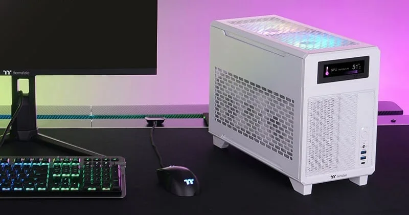 TR100シリーズのゲーミングPCセットアップ