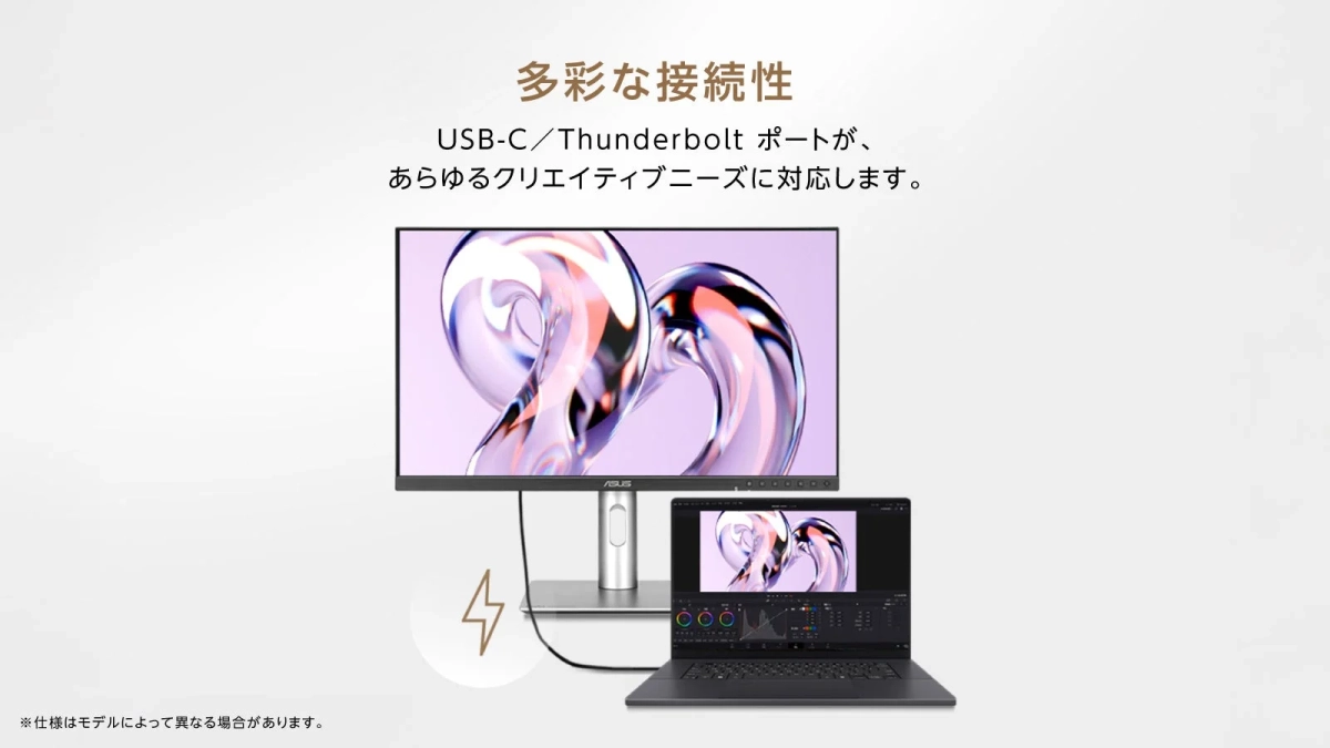 USB-C/Thunderbolt接続性