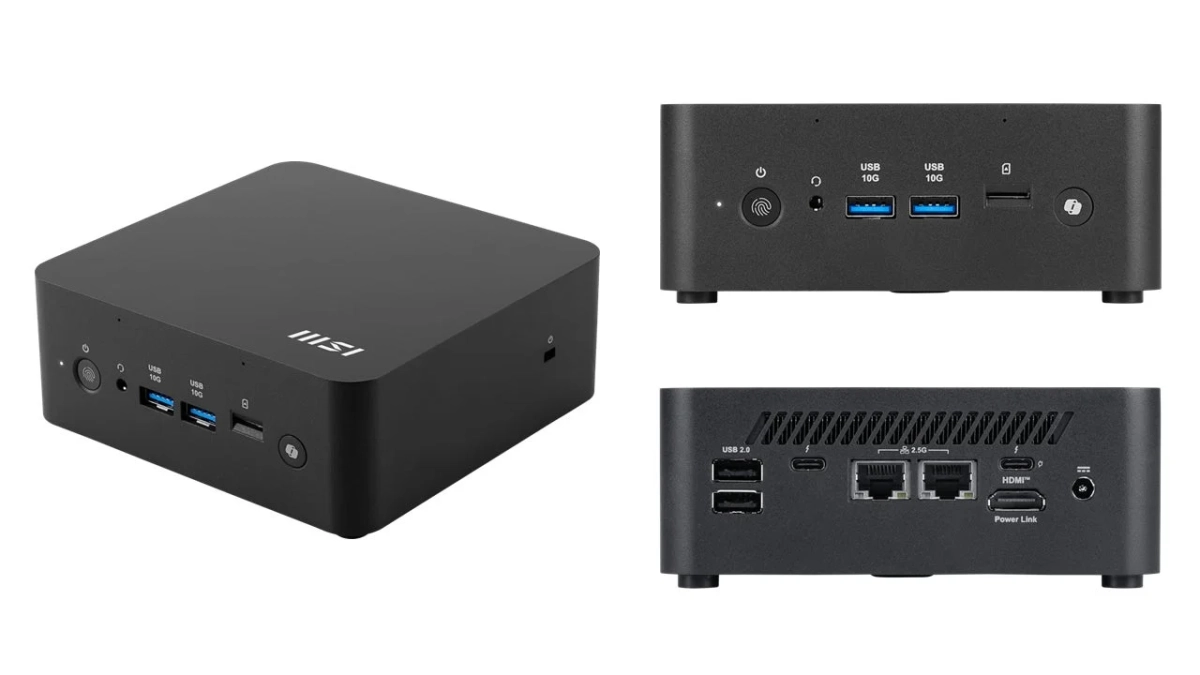 Cubi NUC AI+ 製品側面