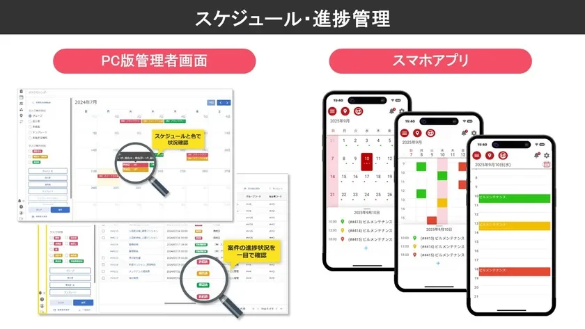 スケジュール・進捗管理