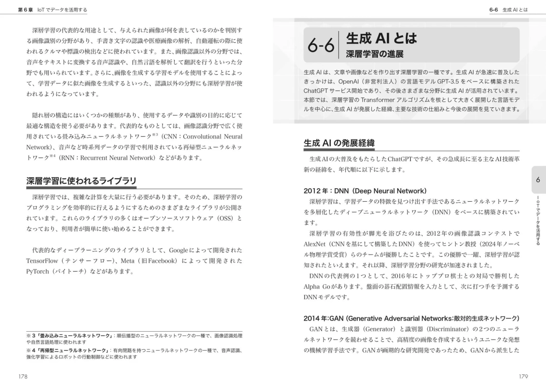 生成AIの解説ページ