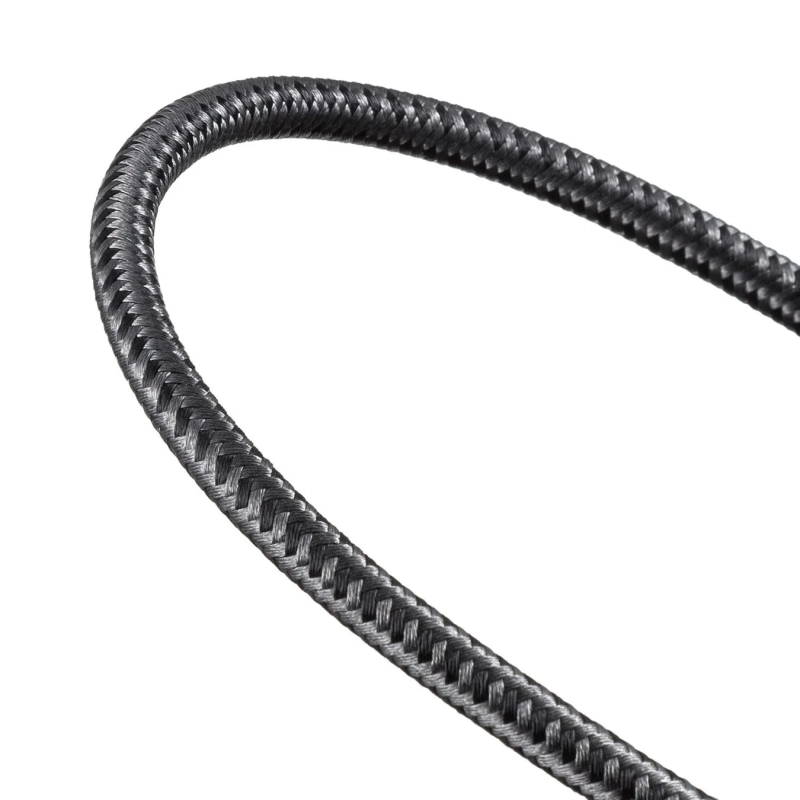 編組ケーブルのクローズアップ