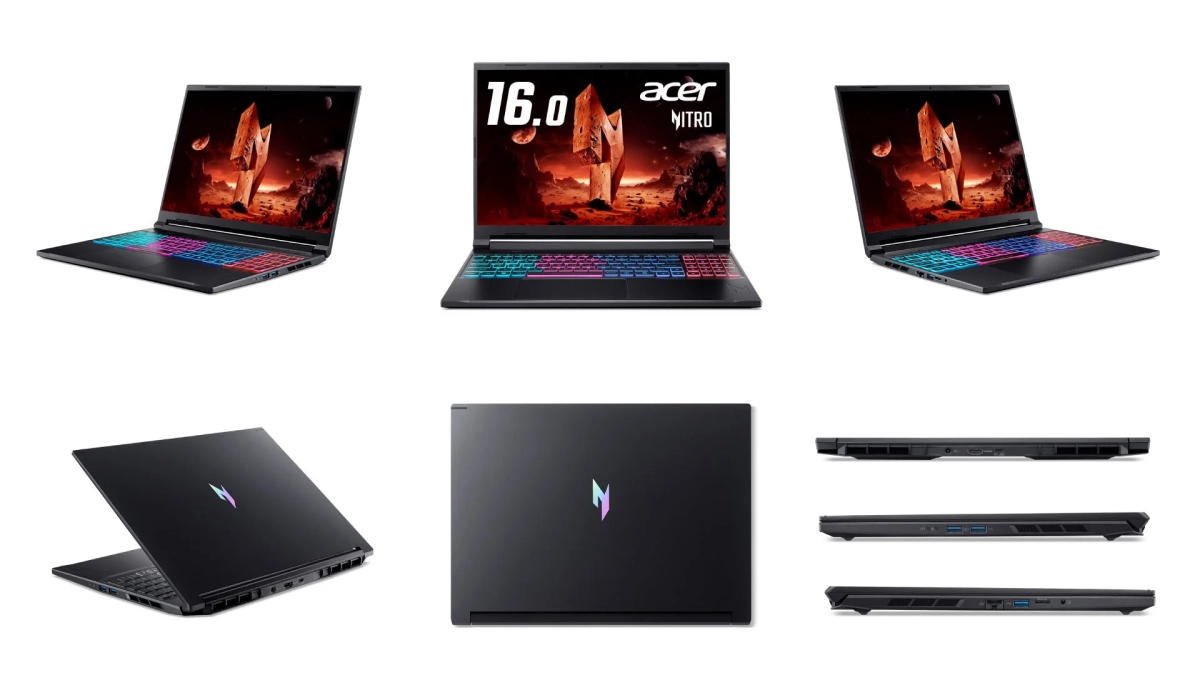 Nitro V 16S AIのキーボード