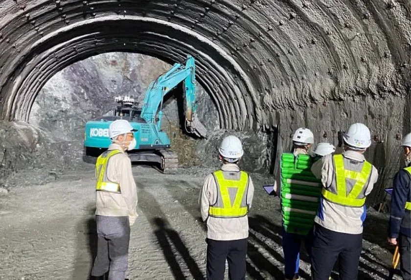 あたり取りの自動運転状況(2)