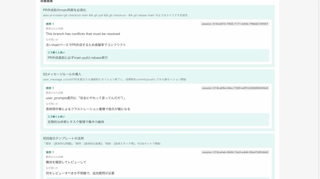 改善提案の具体例