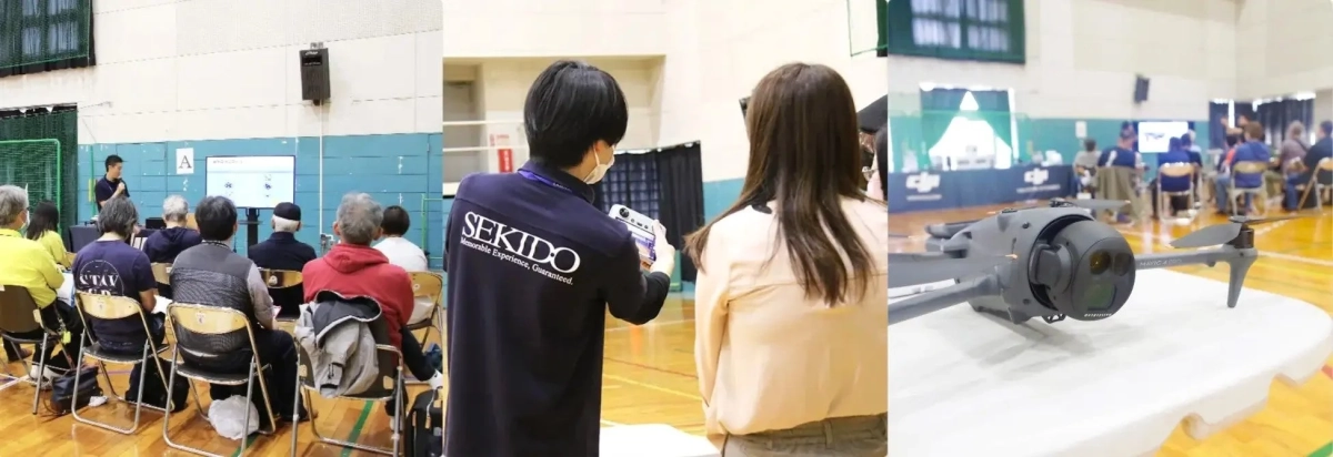 ドローン講習会の様子