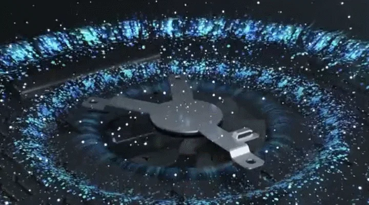 抽象的な冷却イメージ