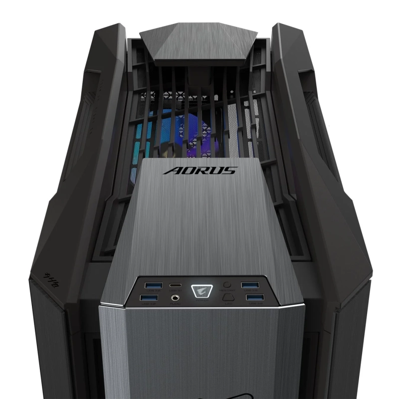 PCケース上部のポート