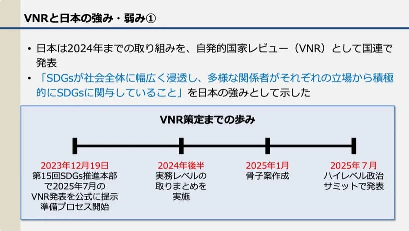 VNRと日本の強み・弱み