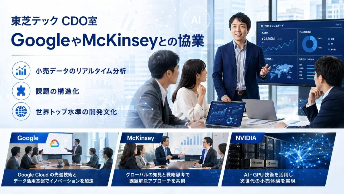 東芝テック CDO室での協業